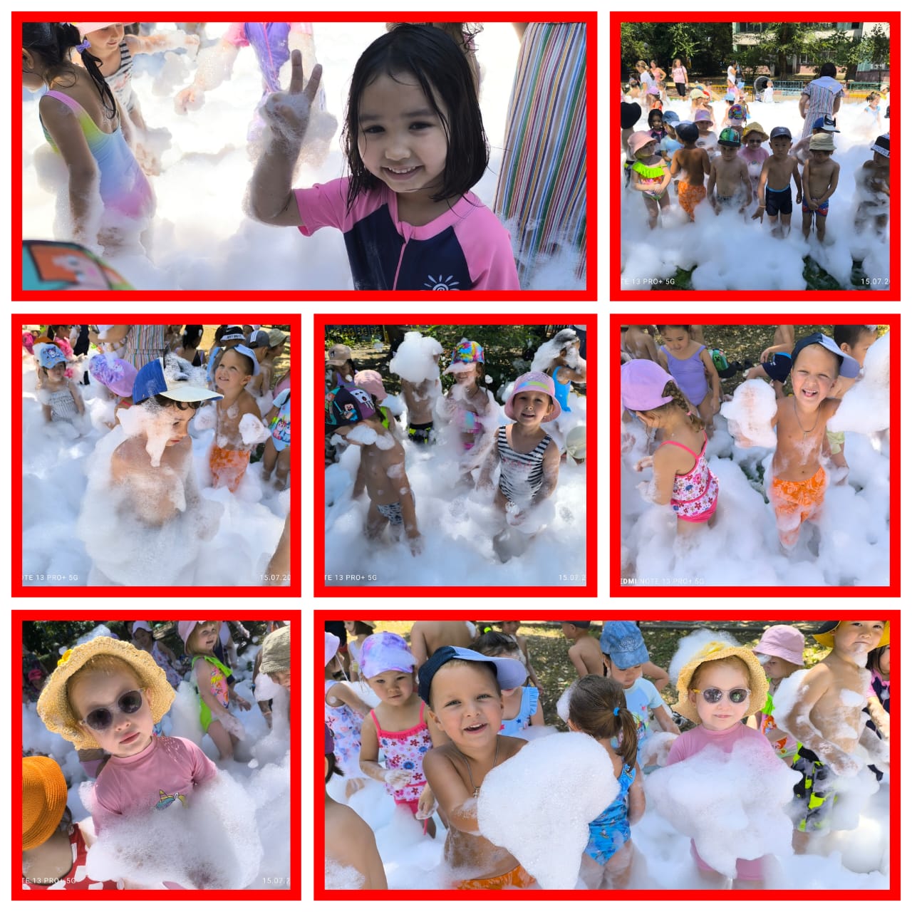 "Тұлпар"  тобында көпіршіктермен ойындар