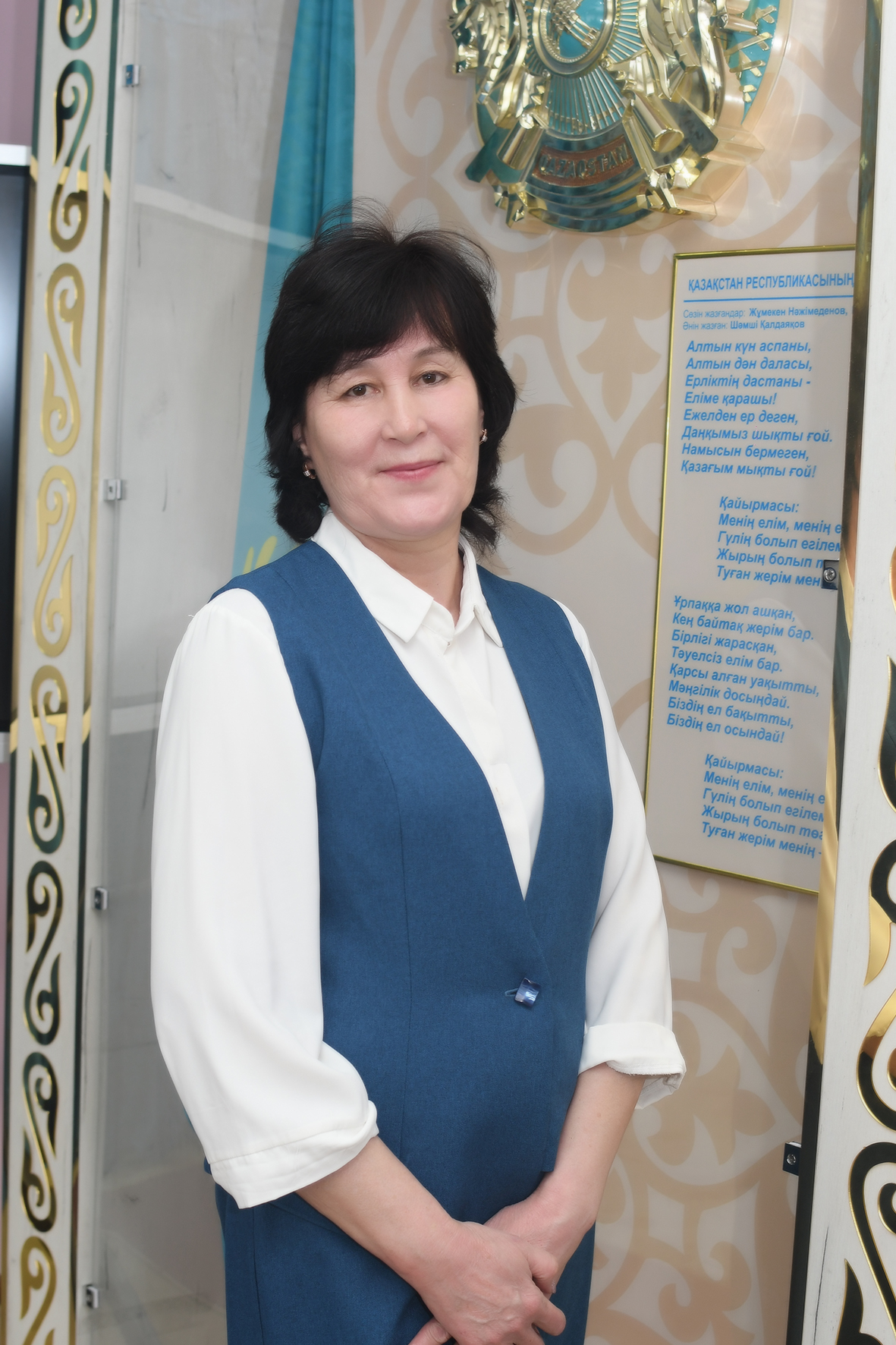 Тәрбиеші: Масимова Гулжекрам Якуповна- білімі жоғары, санатсыз